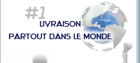Livraison partout dans le monde Livraison partout dans le monde
