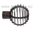 263-Embout sphère saillie 90mm hauteur 65mm 263-Embout sphère saillie 90mm hauteur 65mm