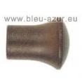 251-Embout pommeau - Naturel vernis &Oslash; 28 mm