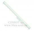 280-Rail 24 x 16 - Montage lance-rideau - chromalac - acier blanc 280-Rail 24 x 16 - Montage lance-rideau - chromalac - acier blanc