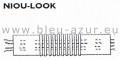 Nioulook 73 blanc largeur 73 mm