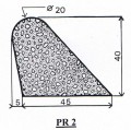 Profil agglom&eacute;r&eacute; PR2