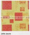 Toile cir&eacute;e Jette Jaune
