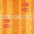Toile cir&eacute;e Milano Orange