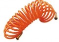 Tuyau flexible 5m. spirale 1/4 f. + 2embouts ba&iuml;onette