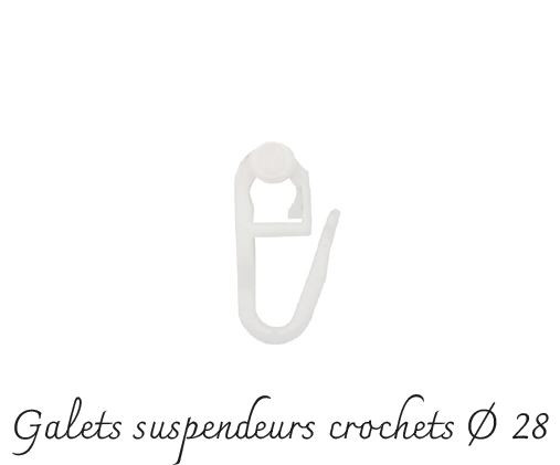 308 - Galets suspendeurs crochets