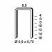 Agrafes - Type V (ou 71) - Inox  316 A4