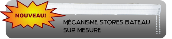 Mécanisme pour stores bateau Mécanisme pour stores bateau