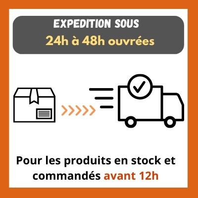 Expedition sous 24h ? 48h