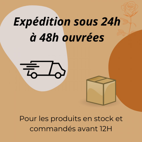 Expedition sous 24h ? 48h
