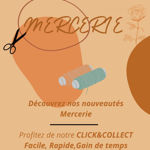 Mercerie et Click and Collect