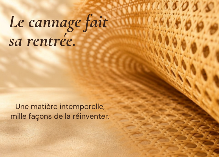 Le cannage fait sa rentrée