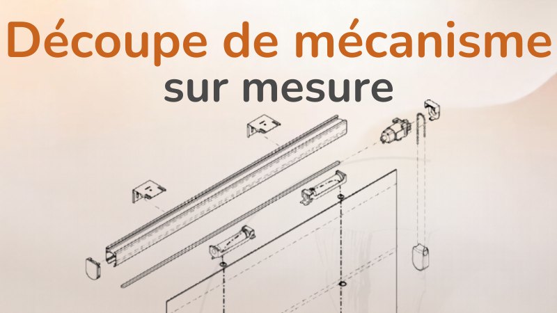 Mécanisme de store bateau à vos dimensions Fourniturestapissier | Mécanisme de store bateau à vos dimensions