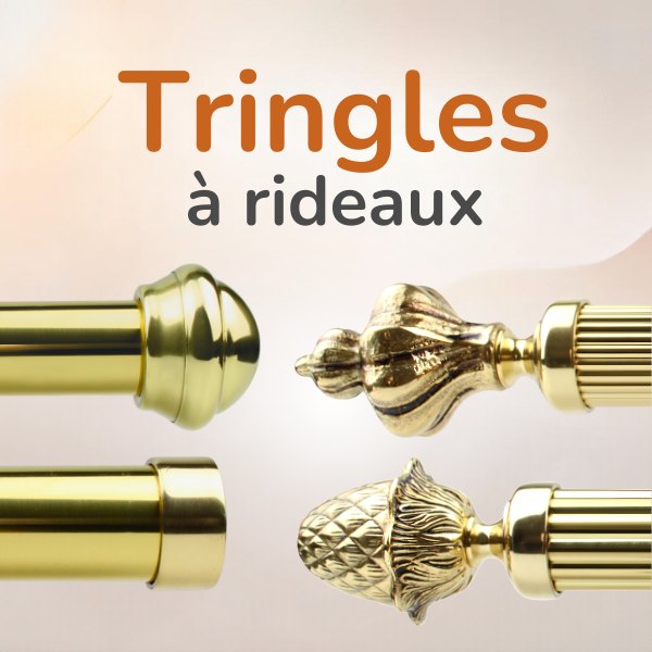 Tringles à rideaux