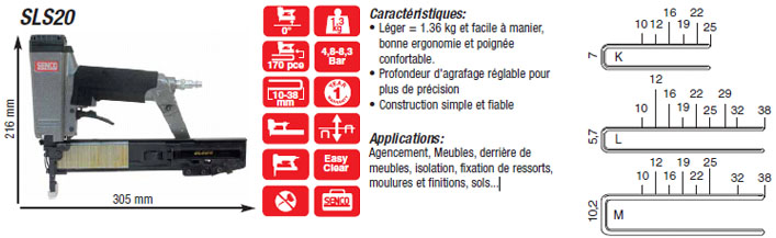 Senco ® SLS20