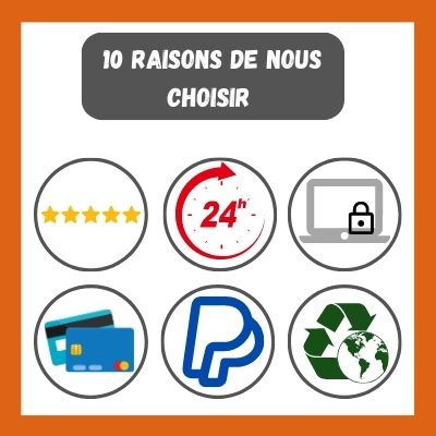 Les 10 raisons de nous choisir