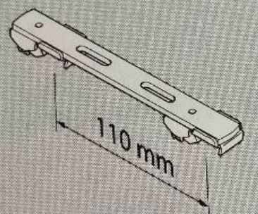 6510 - Support plafond double long