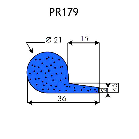 Profil aggloméré PR179