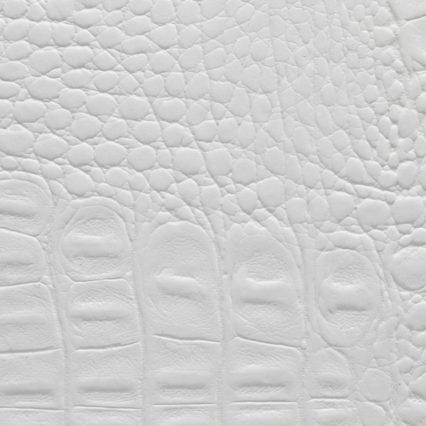 SIMILI CUIR CROCO 111 BLANCO