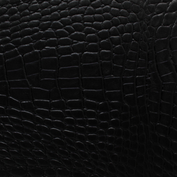 SIMILI CUIR CROCO 900 NEGRO