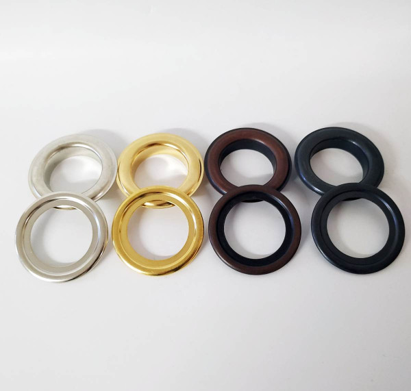 Oeillets 24mm à sertir pour voilages et rideaux 