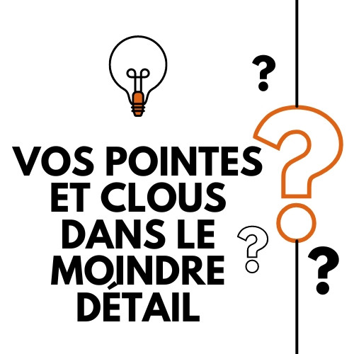 Comment choisir vos clous et pointes pour votre cloueur