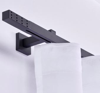 305- Rail Alu Aura Carré argent vieilli - Fiche technique 305- Rail Alu Aura Carré argent vieilli - Fiche technique