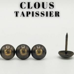 Clous tapissier perle, clous de décoration perlé