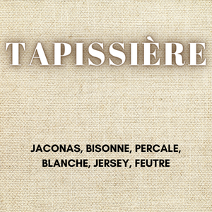 toile tapissière, jaconas, percal, jersey, feutre synthétique, toile blanche