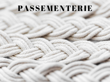 Passementerie, cordelières, double-cordes