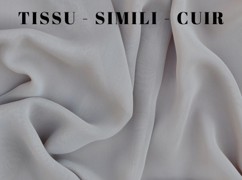 Tissus simili cuir, Cuir et Tissus d'ameublement
